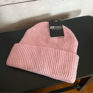Pink beanie